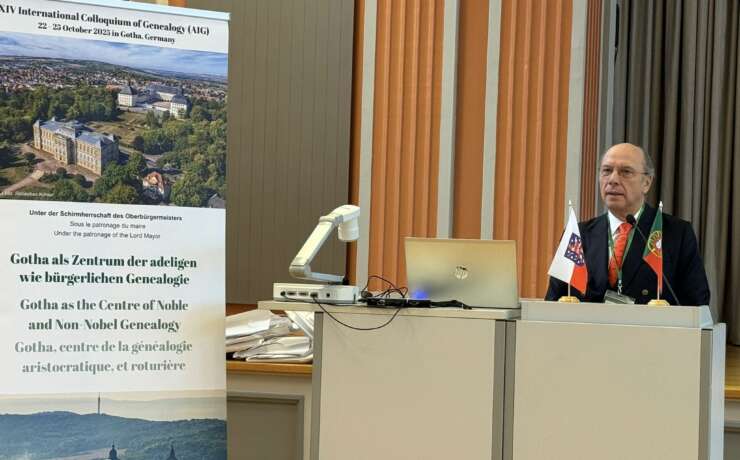 XIV Colóquio Internacional de Genealogia em Gotha: Presidente da APG representa Portugal em evento na Alemanha