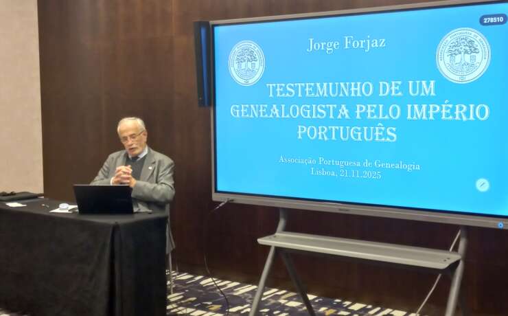 Jantar-Tertúlia de Novembro com TnT: Jorge Forjaz, o genealogista das Sete Partidas